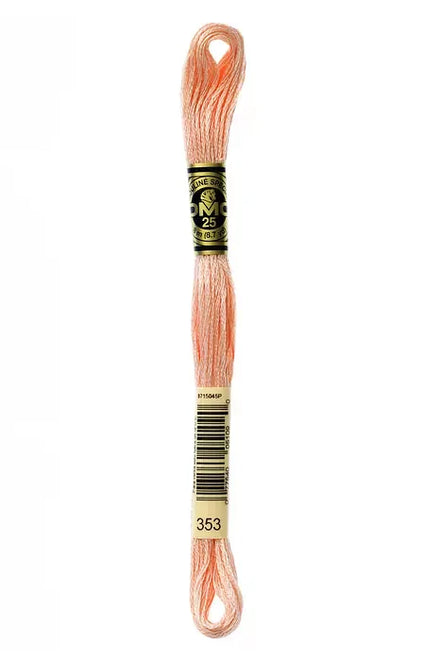 DMC Embroidery Floss 8.7yd #353 PEACH