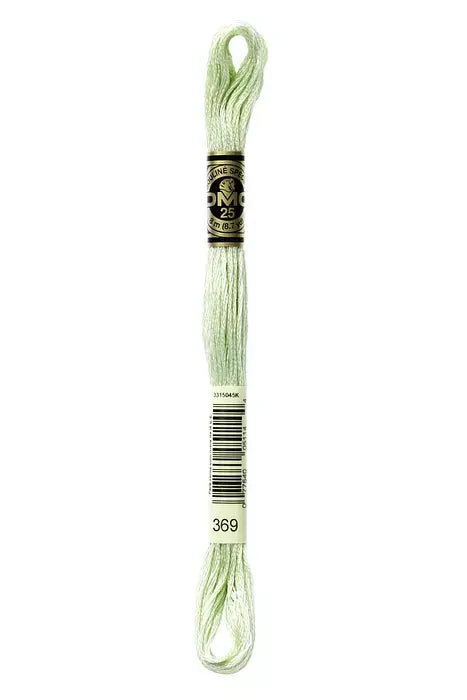 DMC Embroidery Floss 8.7yd #369 V LT PISTACHIO GREEN