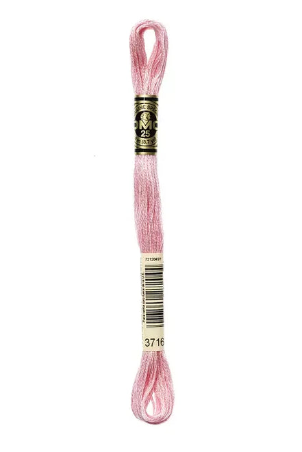 DMC Embroidery Floss 8.7yd #3716 VERY LIGHT DUSTY ROSE