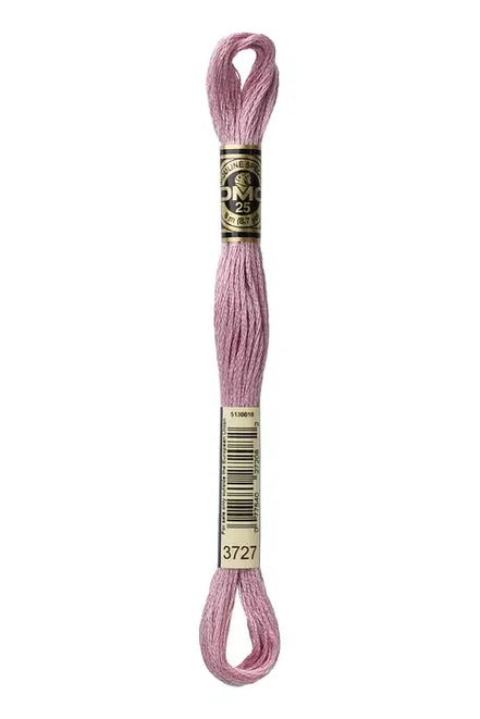 DMC Embroidery Floss 8.7yd #3727 LIGHT ANTIQUE MAUVE