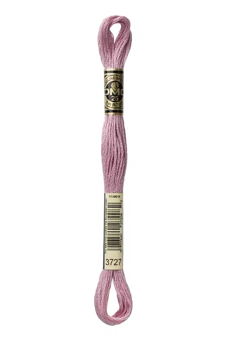 DMC Embroidery Floss 8.7yd #3727 LIGHT ANTIQUE MAUVE