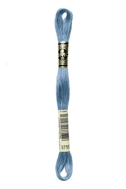 DMC Embroidery Floss 8.7yd #3755 BABY BLUE
