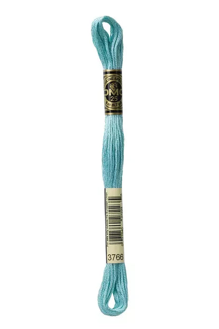 DMC Embroidery Floss 8.7yd #3766 LIGHT PEACOCK BLUE