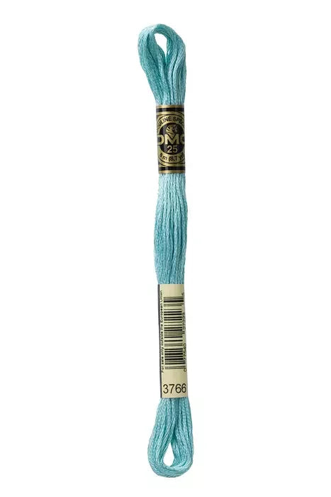 DMC Embroidery Floss 8.7yd #3766 LIGHT PEACOCK BLUE