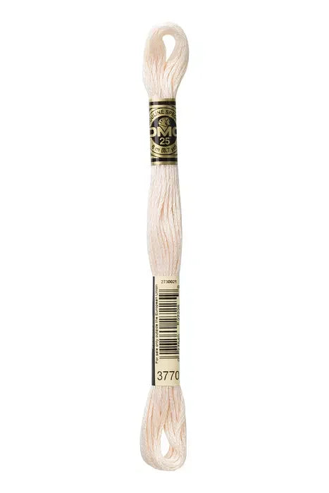 DMC Embroidery Floss 8.7yd #3770 VERY LIGHT TAWNY