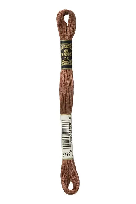DMC Embroidery Floss 8.7yd #3772 VERY DARK DESERT SAND