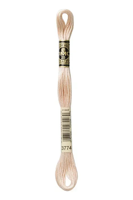 DMC Embroidery Floss 8.7yd #3774 VERY LIGHT DESERT SAND