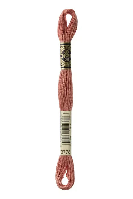 DMC Embroidery Floss 8.7yd #3778 LIGHT TERRACOTTA