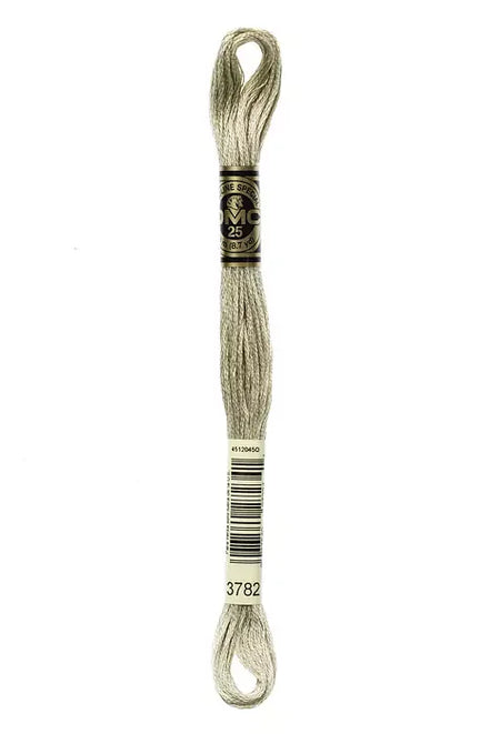 DMC Embroidery Floss 8.7yd #3782 LIGHT MOCHA BROWN