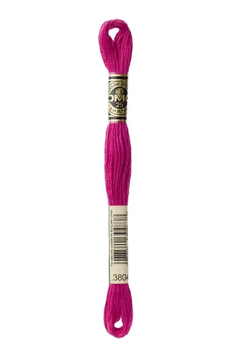 DMC Embroidery Floss 8.7yd #3804 DARK CYCLAMEN PINK