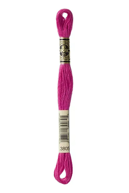 DMC Embroidery Floss 8.7yd #3805 CYCLAMEN PINK