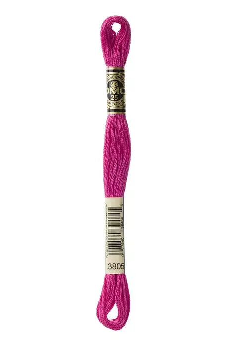 DMC Embroidery Floss 8.7yd #3805 CYCLAMEN PINK