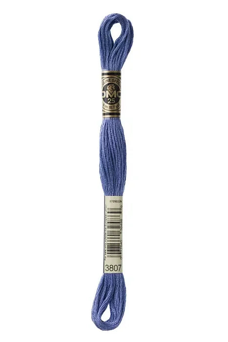 DMC Embroidery Floss 8.7yd #3807 CORNFLOWER BLUE
