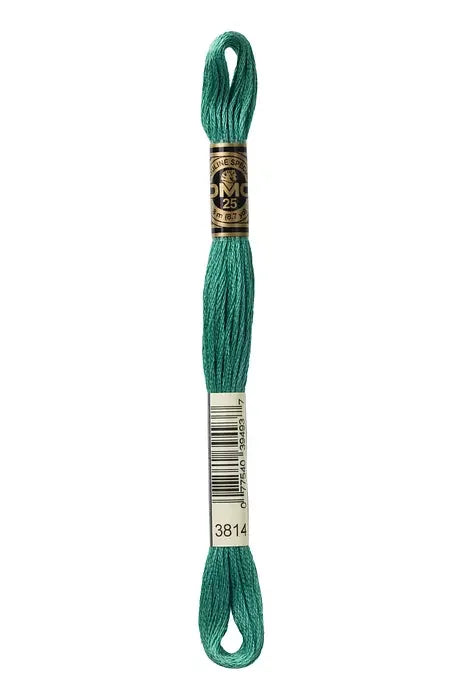 DMC Embroidery Floss 8.7yd #3814 AQUAMARINE