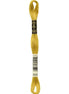 DMC Embroidery Floss 8.7yd #3820 DARK STRAW