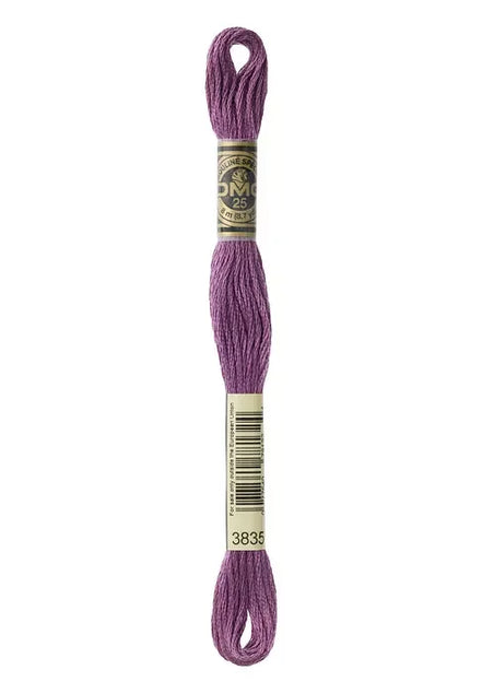 DMC Embroidery Floss 8.7yd #3835 MEDIUM GRAPE