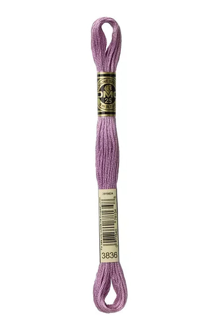 DMC Embroidery Floss 8.7yd #3836 LIGHT GRAPE