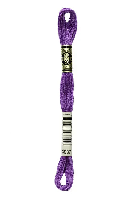 DMC Embroidery Floss 8.7yd #3837 ULTRA DARK LAVENDER