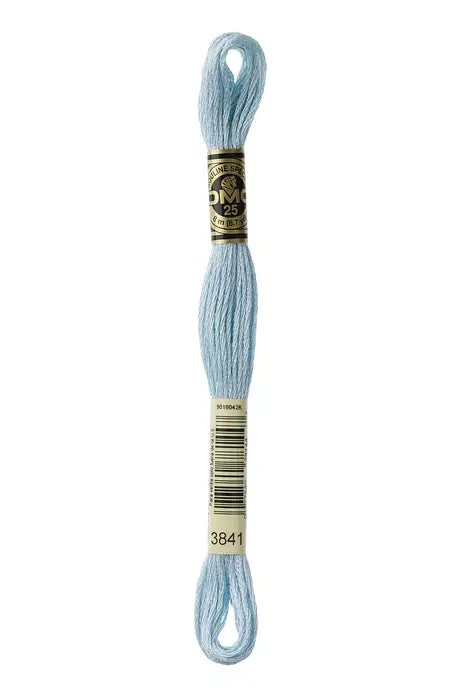 DMC Embroidery Floss 8.7yd #3841 PALE BABY BLUE