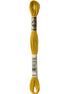 DMC Embroidery Floss 8.7yd #3852 VERY DARK STRAW