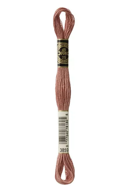 DMC Embroidery Floss 8.7yd #3859 LIGHT ROSEWOOD