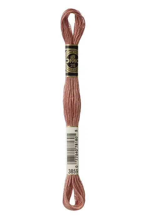DMC Embroidery Floss 8.7yd #3859 LIGHT ROSEWOOD