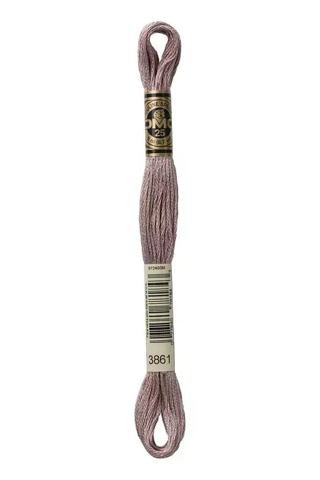 DMC Embroidery Floss 8.7yd #3861 LIGHT COCOA