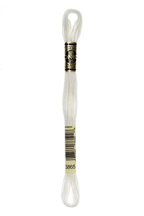DMC Embroidery Floss 8.7yd #3865 WINTER WHITE