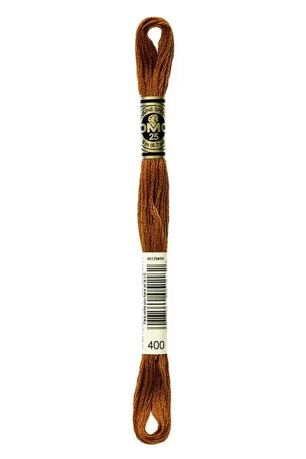 DMC Embroidery Floss 8.7yd #400 DARK MAHOGANY
