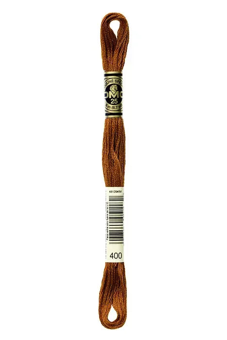 DMC Embroidery Floss 8.7yd #400 DARK MAHOGANY