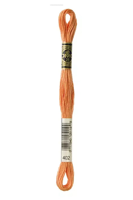 DMC Embroidery Floss 8.7yd #402 VERY LIGHT MAHOGANY