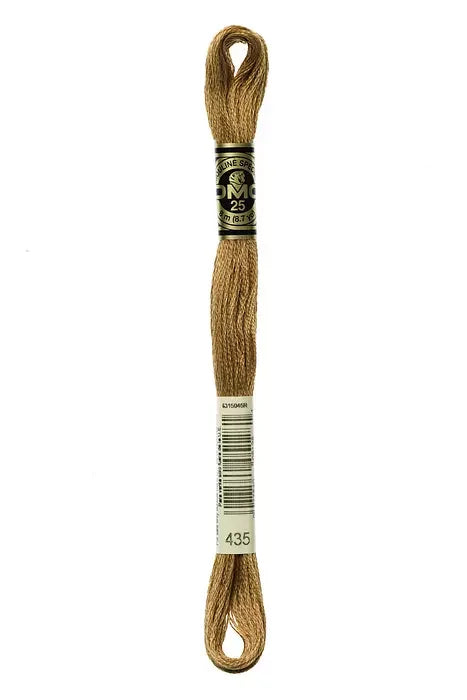 DMC Embroidery Floss 8.7yd #435 VERY LIGHT BROWN