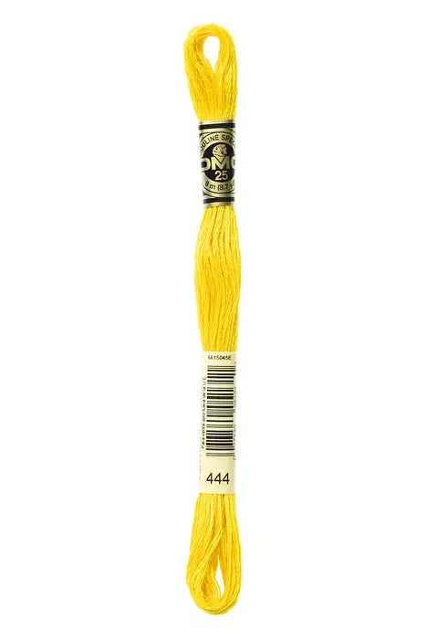 DMC Embroidery Floss 8.7yd #444 DARK LEMON