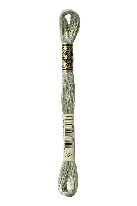 DMC Embroidery Floss 8.7yd #524 VERY LIGHT FERN GREEN