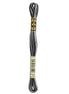 DMC Embroidery Floss 8.7yd #53 VARI STEEL GRAY