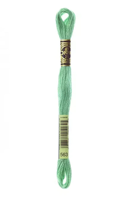 DMC Embroidery Floss 8.7yd #563 LIGHT JADE