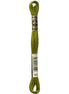 DMC Embroidery Floss 8.7yd #580 DARK MOSS GREEN