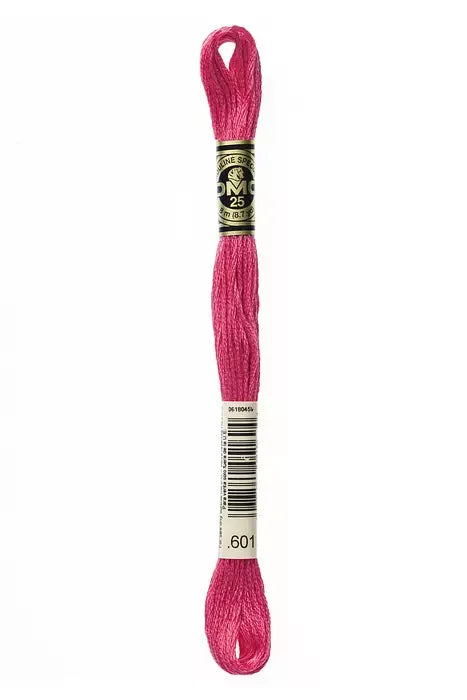 DMC Embroidery Floss 8.7yd #601 DARK CRANBERRY