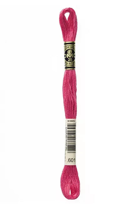 DMC Embroidery Floss 8.7yd #601 DARK CRANBERRY