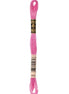 DMC Embroidery Floss 8.7yd #603 CRANBERRY