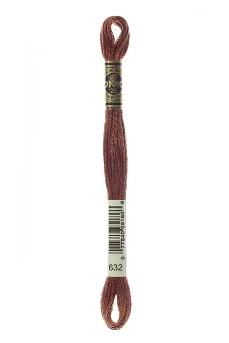 DMC Embroidery Floss 8.7yd #632 ULTRA V DK DESERT SAND
