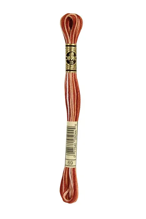 DMC Embroidery Floss 8.7yd #69 VARI TERRACOTTA