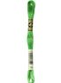 DMC Embroidery Floss 8.7yd #702 KELLY GREEN