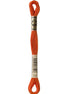 DMC Embroidery Floss 8.7yd #720 DARK ORANGE SPICE