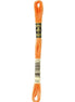 DMC Embroidery Floss 8.7yd #722 LIGHT ORANGE SPICE