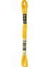 DMC Embroidery Floss 8.7yd #725 MEDIUM LIGHT TOPAZ