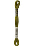 DMC Embroidery Floss 8.7yd #732 OLIVE GREEN