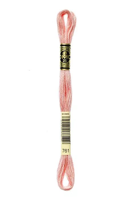 DMC Embroidery Floss 8.7yd #761 LIGHT SALMON