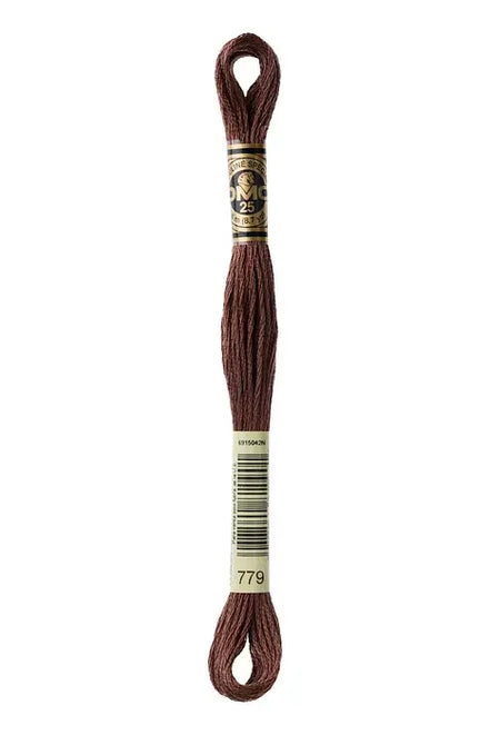 DMC Embroidery Floss 8.7yd #779 DARK COCOA