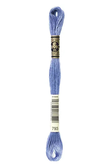 DMC Embroidery Floss 8.7yd #793 MEDIUM CORNFLOWER BLUE